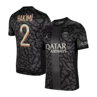 Men PSG HAKiMi #2 Third Away Soccer Jersey Shirt 2023/24 - discountsoccer