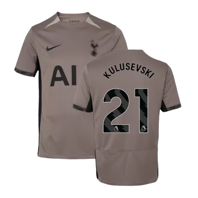 Men Tottenham Hotspur KULUSEVSKI #21 Third Away Soccer Jersey Shirt 2023/24 - discountsoccer