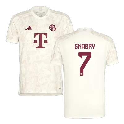 Men Bayern Munich GNABRY #7 Third Away Soccer Jersey Shirt 2023/24 - discountsoccer