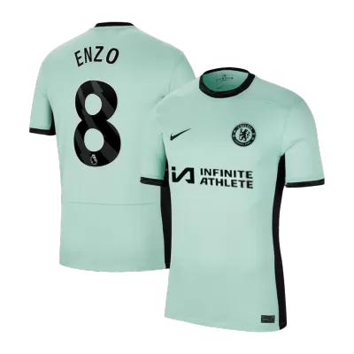 Men Chelsea ENZO #8 Third Away Soccer Jersey Shirt 2023/24 - discountsoccer