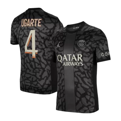 Men PSG UGARTE #4 Third Away Soccer Jersey Shirt 2023/24 - discountsoccer