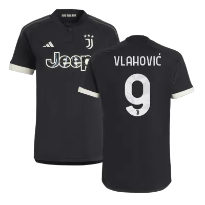 Men Juventus VLAHOVIĆ #9 Third Away Soccer Jersey Shirt 2023/24 - discountsoccer