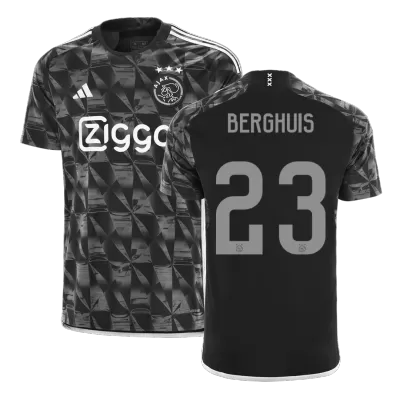 Men Ajax BERGHUIS #23 Third Away Soccer Jersey Shirt 2023/24 - discountsoccer