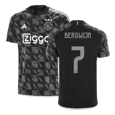 Men Ajax BERGWIJN #7 Third Away Soccer Jersey Shirt 2023/24 - discountsoccer