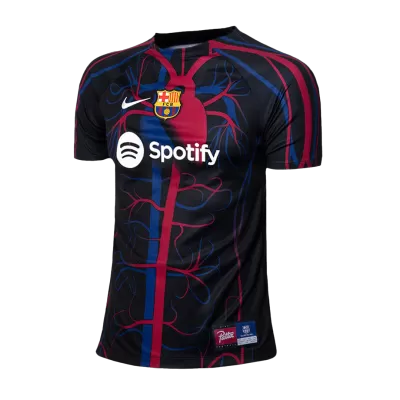 Men Barcelona Pre-Match Soccer Jersey Shirt 2023/24 - discountsoccer