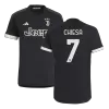 Men Juventus CHIESA #7 Third Away Soccer Jersey Shirt 2023/24 - discountsoccer