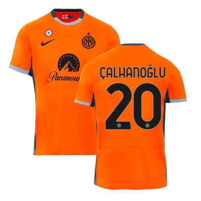 Men Inter Milan ÇALHANOĞLU #20 Third Away Soccer Jersey Shirt 2023/24 - discountsoccer