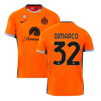 Men Inter Milan DIMARCO #32 Third Away Soccer Jersey Shirt 2023/24 - discountsoccer