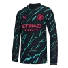 Men Manchester City Third Away Long Sleeves Soccer Jersey Shirt 2023/24 - discountsoccer