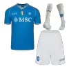 Men Napoli Home Soccer Jersey Whole Kit (Jersey+Shorts+Socks) 2023/24 - discountsoccer