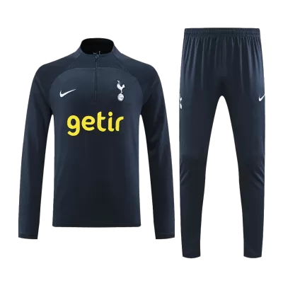 Men Tottenham Hotspur Zipper Tracksuit Sweat Shirt Kit (Top+Trousers) 2023/24 - discountsoccer