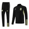 Men Argentina Zipper Tracksuit Sweat Shirt Kit (Top+Trousers) 2023/24 - discountsoccer