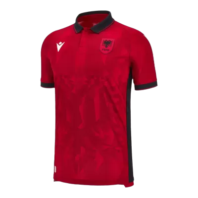 Men Albania Home Soccer Jersey Shirt 2023/24 - discountsoccer