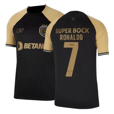 Men Sporting CP Ronaldo #7 Third Away Soccer Jersey Shirt 2023/24 - discountsoccer