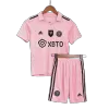 Kids Inter Miami CF MESSI #10 Home Soccer Jersey Whole Kit (Jersey+Shorts+Socks) 2023 - discountsoccer