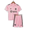 Kids Inter Miami CF Home Soccer Jersey Whole Kit (Jersey+Shorts+Socks) 2022 - discountsoccer