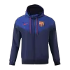 Men Barcelona Windbreaker Hoodie Jacket 2023/24 - discountsoccer