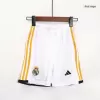 Kids Real Madrid Home Soccer Jersey Kit (Jersey+Shorts) 2023/24 - discountsoccer