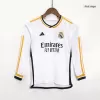 Kids Real Madrid Home Soccer Jersey Kit (Jersey+Shorts) 2023/24 - discountsoccer