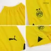 Kids Borussia Dortmund Away Soccer Jersey Kit (Jersey+Shorts) 2023/24 - discountsoccer