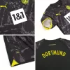 Kids Borussia Dortmund Away Soccer Jersey Kit (Jersey+Shorts) 2023/24 - discountsoccer