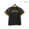 Kids Borussia Dortmund Away Soccer Jersey Kit (Jersey+Shorts) 2023/24 - discountsoccer