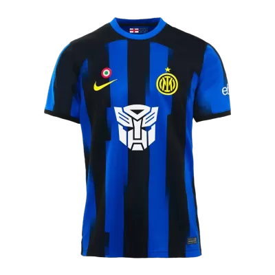 Men Inter Milan Home Player Version Jersey 2023/24 - discountsoccer