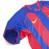 Men Barcelona Retro Jerseys Home Soccer Jersey 2004/05 - discountsoccer