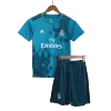 Kids Real Madrid Third Away Soccer Jersey Kit (Jersey+Shorts) 2017/18 - discountsoccer