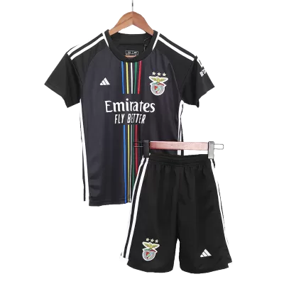 Men Benfica Away Soccer Jersey Kit (Jersey+Shorts) 2023/24 - discountsoccer