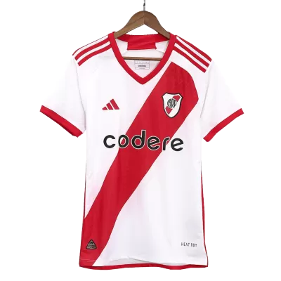 Men River Plate Home Player Version Jersey 2023/24 - discountsoccer