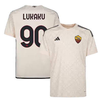 Men Roma LUKAKU #90 Away Soccer Jersey Shirt 2023/24 - discountsoccer