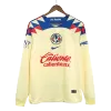 Men Club America Home Long Sleeves Soccer Jersey Shirt 2023/24 - discountsoccer