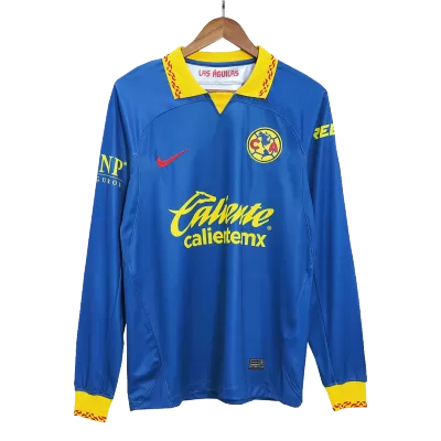 Men Club America Away Long Sleeves Soccer Jersey Shirt 2023/24 - discountsoccer