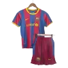 Kids Barcelona Home Soccer Jersey Kit (Jersey+Shorts) 2010/11 - discountsoccer