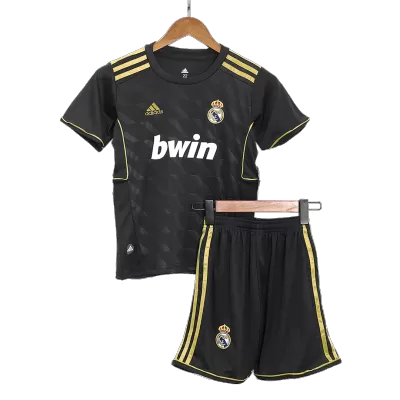 Kids Real Madrid Away Soccer Jersey Kit (Jersey+Shorts) 2011/12 - discountsoccer