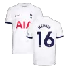 Men Tottenham Hotspur WERNER #16 Home Player Version Jersey 2023/24 - discountsoccer