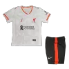 Kids Liverpool Third Away Soccer Jersey Kit (Jersey+Shorts) 2024/25 - discountsoccer