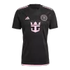 Men Inter Miami CF Away Soccer Jersey Whole Kit (Jersey+Shorts+Socks) 2024 - discountsoccer