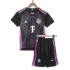 Kids Bayern Munich Away Soccer Jersey Kit (Jersey+Shorts) 2023/24 - discountsoccer