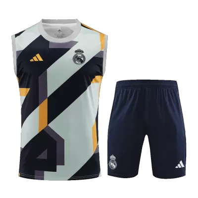 Men Real Madrid Soccer Training Sleeveless Kit 2023/24 - discountsoccer