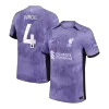 Men Liverpool VIRGIL #4 Third Away Player Version Jersey 2023/24 - discountsoccer