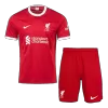 Men Liverpool Home Soccer Jersey Kit (Jersey+Shorts) 2023/24 - discountsoccer