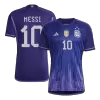 Women Argentina MESSI #10 Away Soccer Jersey Shirt 2022 - discountsoccer