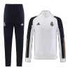 Men Real Madrid Tracksuit Sweat Shirt Kit (Top+Trousers) 2023/24 - discountsoccer