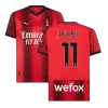 Men AC Milan PULISIC #11 Home Soccer Jersey Shirt 2023/24 - discountsoccer