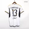 Men Real Madrid CAMPEONES #13 Home Soccer Jersey Shirt 2023/24 - discountsoccer