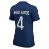 Women PSG SERGIO RAMOS #4 Home Soccer Jersey Shirt 2022/23 - discountsoccer