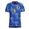 Men Japan DOAN #8 Home Soccer Jersey Shirt 2022 - discountsoccer