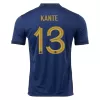 Men France KANTE #13 Home Soccer Jersey Shirt 2022 - discountsoccer